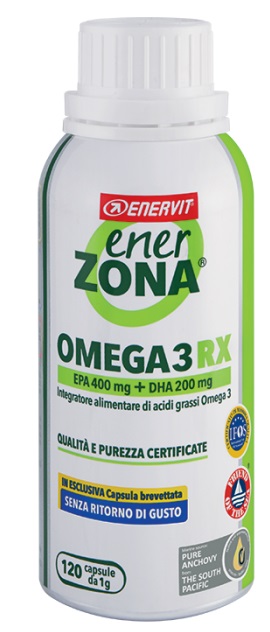 ENERZONA OMEGA 3 RX 120 CAPSULE - farmachicca