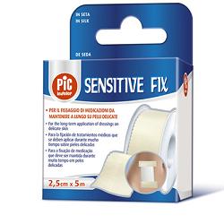 CEROTTO IN ROCCHETTO PIC SENSITIVE FIX TELA 2,5X500 CM CON FUSTELLA 1 PEZZO - farmachicca