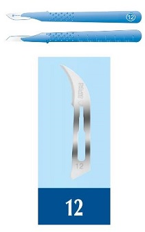 BISTURI PIC MONOUSO STERILE MISURA 12 1 PEZZO - farmachicca