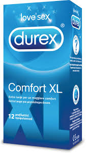 PROFILATTICO DUREX COMFORT XL 12 PEZZI - farmachicca