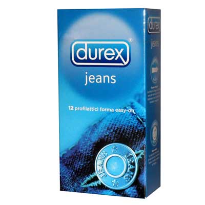 PROFILATTICO DUREX JEANS EASYON 12 PEZZI - farmachicca