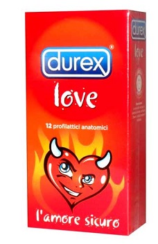 PROFILATTICO DUREX LOVE 12 PEZZI - farmachicca