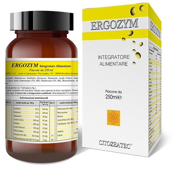 ERGOZYM 250 ML - farmachicca