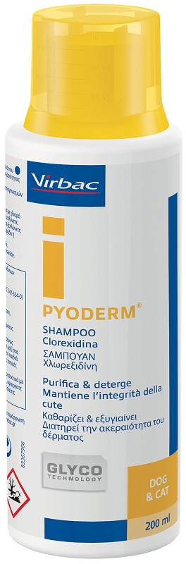 PYODERM SHAMPOO DERMATOLOGICO FLACONE 200 ML - farmachicca