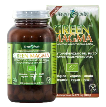 GREEN MAGMA 320 TAVOLETTE 120 G - farmachicca
