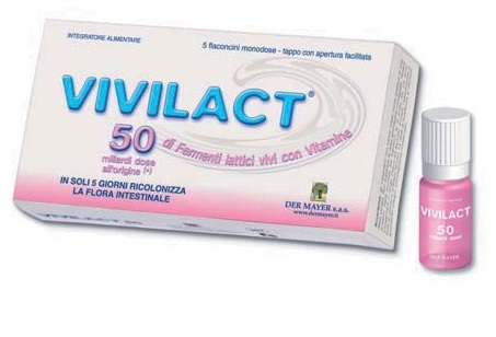 VIVILACT 50 MILIARDI 5 FLACONCINI 7 ML - farmachicca
