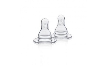 TETTARELLA MEDIUM FLUSSO MEDIO IN SILICONE 2 PEZZI - farmachicca