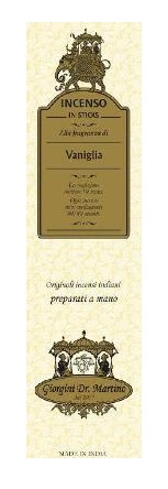INCENSO VANIGLIA 15 G - farmachicca