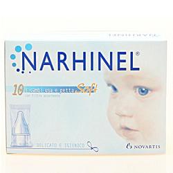 RICARICA USA E GETTA PER ASPIRATORE NASALE NARHINEL 10 PEZZI SOFT ARTICOLO 526405 - farmachicca