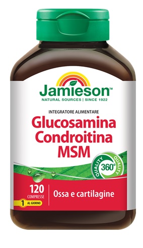 GLUCOSAMINA CONDROITINA MSM 120 COMPRESSE - farmachicca