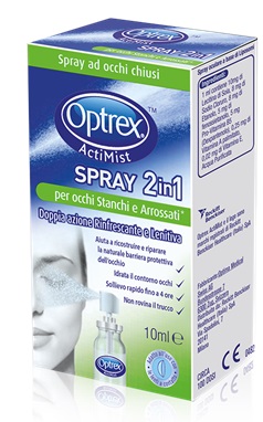 SPRAY OCULARE OPTREX ACTIMIST 2IN1 OCCHI STANCHI E ARROSSATI 1 PEZZO - farmachicca