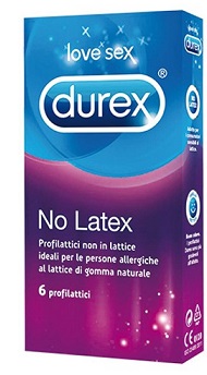  DUREX NO LATEX 6 PEZZI - farmachicca
