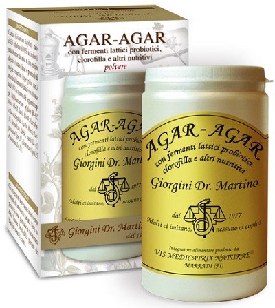 AGAR AGAR CON FERMENTI LATTICI CLOROFILLA 150 G - farmachicca