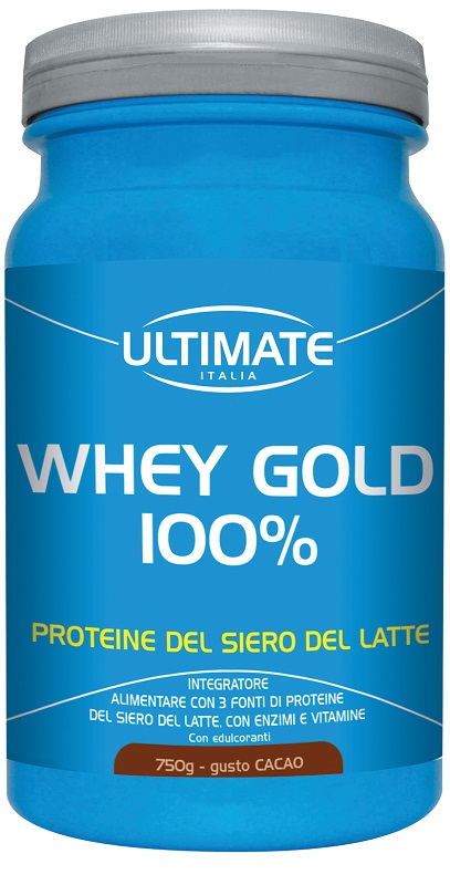 ULTIMATE WHEY GOLD 100 % CACAO 750 G - farmachicca