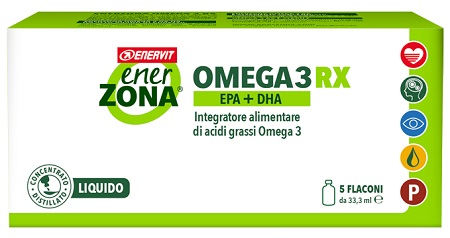 ENERZONA OMEGA 3 RX 5 FLACONI - farmachicca