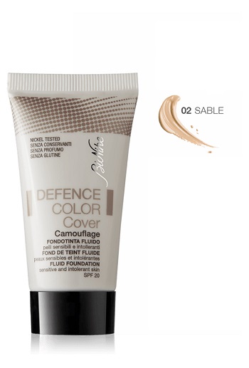 DEFENCE COLOR COVER FONDOTINTA FLUIDO 02 SABLE 30 ML BIONIKE - farmachicca