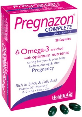 PREGNAZON COMPLETE 30 CAPSULE - farmachicca