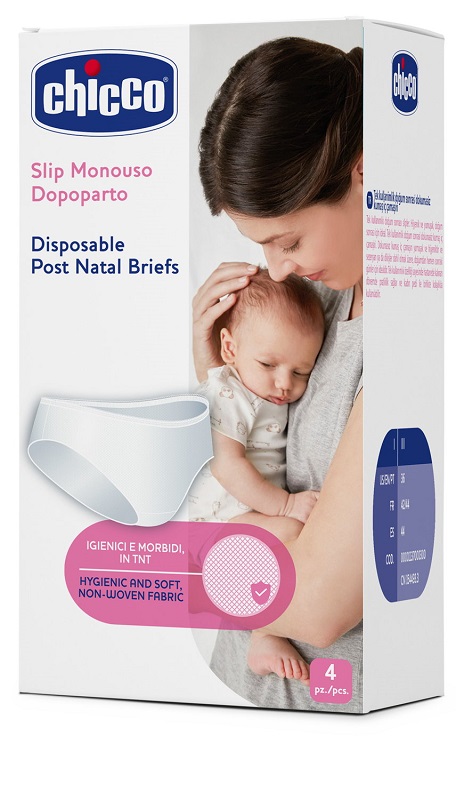 CHICCO MAMMA DONNA SLIP TESSUTO NON TESSUTO MISURA 3 4 PEZZI - farmachicca