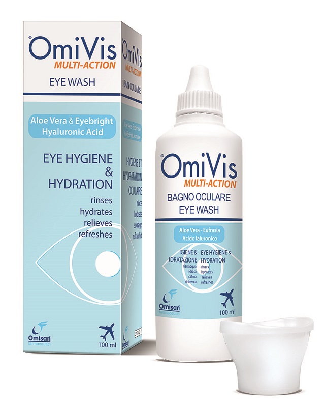 OMIVIS BAGNO OCULARE FLACONE 100 ML - farmachicca