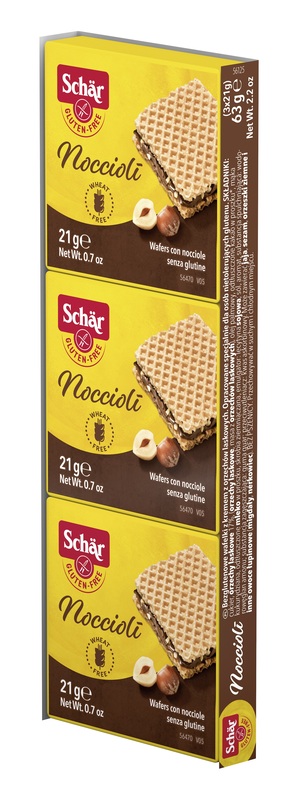 SCHAR NOCCIOLI SNACK 3 PEZZI 21 G - farmachicca