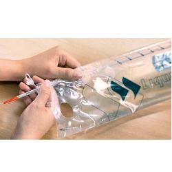 CATETERE LIQUICK PLUS CON SACCA DA URINA INTEGRATA PUNTA ERGOTHAN OLIVARE AD 1 VIA CH12 LUNGHEZZA 40CM 2 FORI SMUSSATI 30 PEZZI - farmachicca