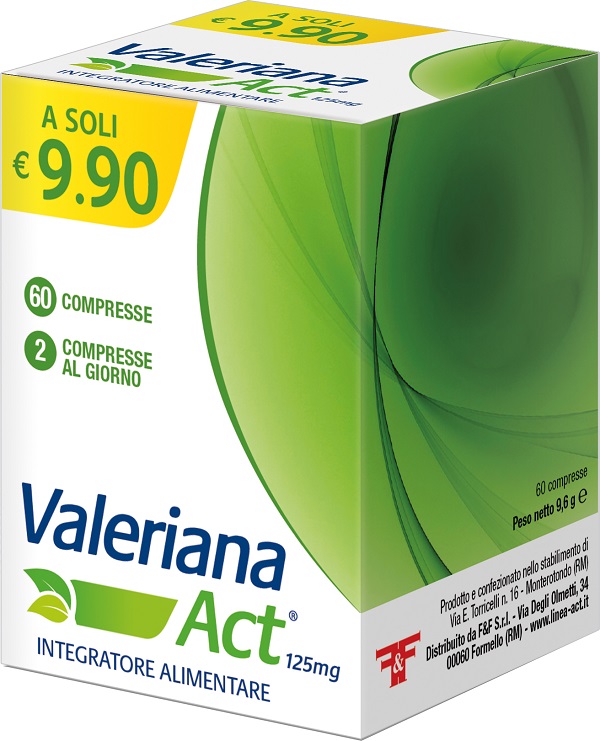 VALERIANA ACT 60 COMPRESSE - farmachicca