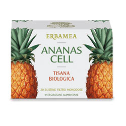 ANANAS CELL TISANA BIOLOGICA 20 BUSTE - farmachicca