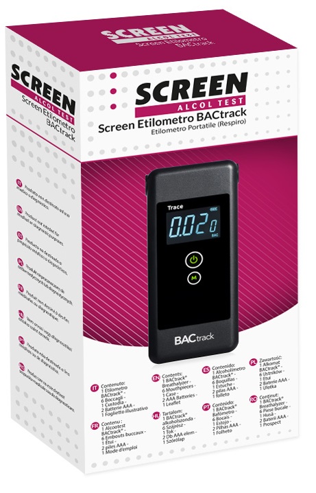 SCREEN ALCOL TEST BACTRACK - farmachicca