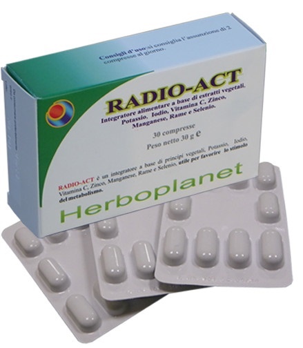 RADIO ACT 30 G 30 COMPRESSE - farmachicca