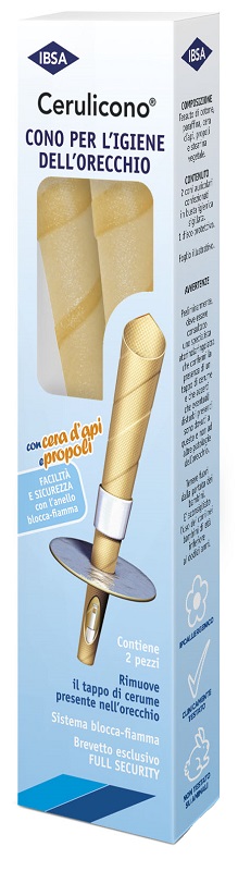 CERULICONO CONO AURICOLARE 2 PEZZI - farmachicca