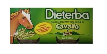 DIETERBA OMOGENEIZZATO CAVALLO 3 PEZZI 80 G - farmachicca