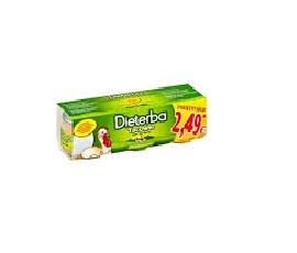 DIETERBA OMOGENEIZZATO TACCHINO 3 PEZZI 80 G - farmachicca
