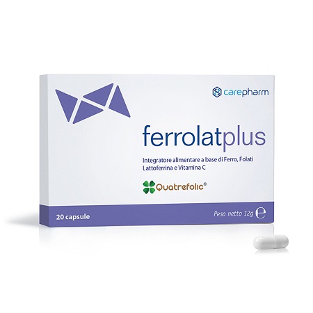 FERROLAT PLUS 20 CAPSULE - farmachicca