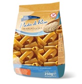 PIACERI MEDITERRANEI PASTA RISO RIGATONI 250 G - farmachicca