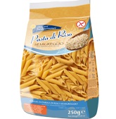 PIACERI MEDITERRANEI PASTA RISO PENNE RIGATE 250 G - farmachicca