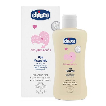 CHICCO COSMETICI BABY MOMENTS OLIO MASSAGGIO 200 ML - farmachicca