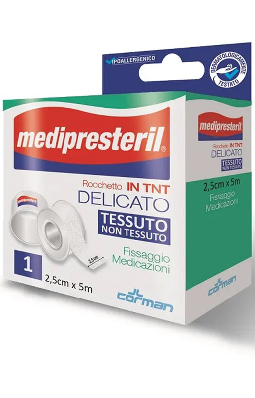 CEROTTO MEDIPRESTERIL DISPENSER TESSUTO NON TESSUTO 5X250CM - farmachicca