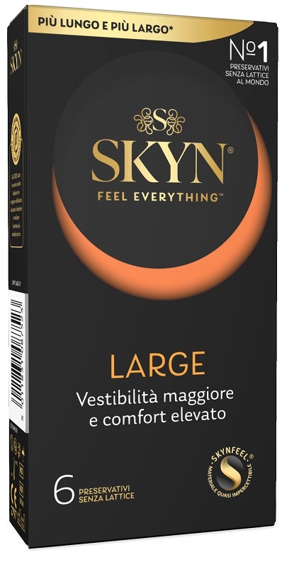 PROFILATTICO ANSELL AKUEL SKYN LARGE B 6 PEZZI - farmachicca