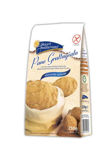 PIACERI MEDITERRANEI PANE GRATTUGGIATO SENZA GLUTINE 250 G - farmachicca