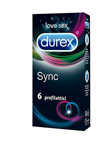 PROFILATTICO DUREX SYNC 6 PEZZI - farmachicca