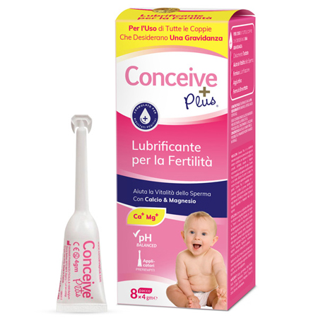LUBRIFICANTE FERTILITA' CONCEIVE PLUS 8X4G - farmachicca