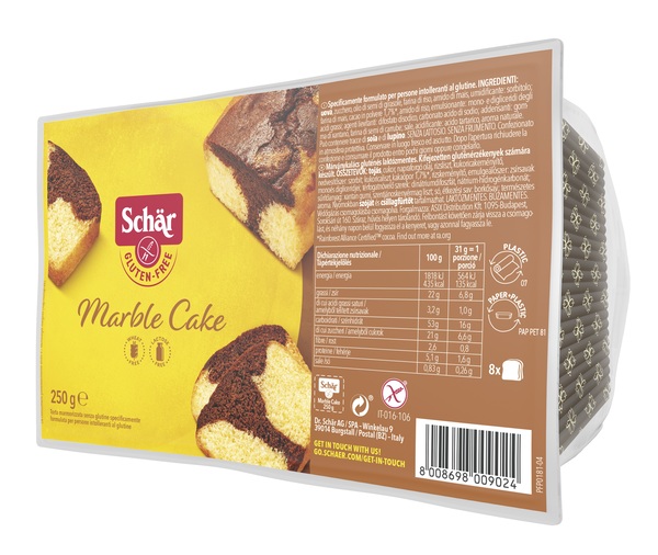 SCHAR MARBLE CAKE 250 G - farmachicca