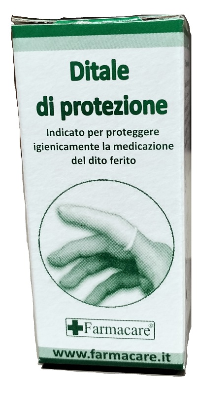 DITALE DI PROTEZIONE CURVO MISURA 4 IN LATTICE - farmachicca