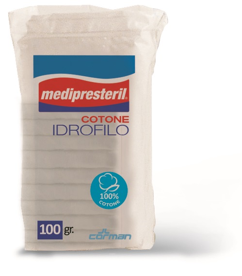 COTONE IDROFILO FU MEDIPRESTERIL CONFEZIONE DA 100GRAMMI - farmachicca
