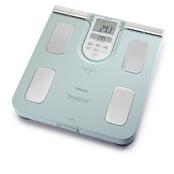 BILANCIA PESAPERSONE CON MONITOR COMPOSIZIONE CORPOREA 4SENSORI PESO PERCENTUALE MASSA GRASSA E MASSA MUSCOLARE BF511 COLORE TURCHESE - farmachicca