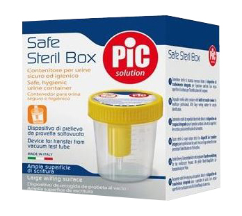 CONTENITORE PIC URINA 100 ML PRELEVAMENTO SOTTOVUOTO - farmachicca