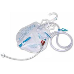 KIT PER CATETERISMO VESCICALE CON CATETERE PROFILCATH IN SILICONE SILKOMED A PERMANENZA DIAMETRO CH16 PRECONNESSO CON SISTEMA DI DRENAGGIO CON KIT DI POSIZIONAMENTO - farmachicca