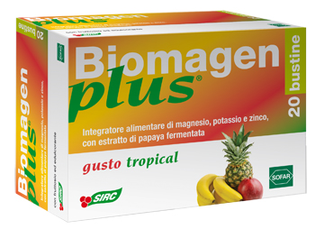 BIOMAGEN PLUS TROPICAL 20 BUSTE ASTUCCIO 100 G - farmachicca