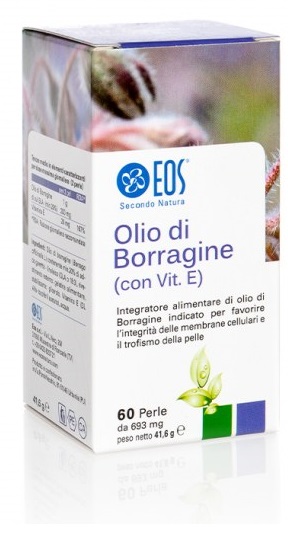 EOS OLIO BORRAGINE 60 PERLE 690MG - farmachicca