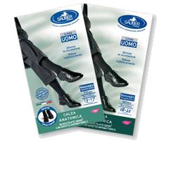 SAUBER CALZA UOMO Q-SKIN 140 DEN COLORE BLU TAGLIA P - farmachicca